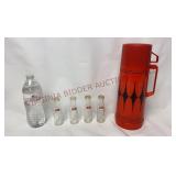 Pepsi Salt & Pepper Shakers & Aladdin Thermos