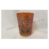 Fenton Forget-Me-Not Marigold Carnival Tumbler
