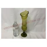 FentonThumbprint Swung Pedestal 12.5" Vase