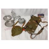 Camping Mess Kit, MSR Hydration Pack & Utility Box
