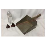 Vintage Metal Bells & Primitive Grain Scoop