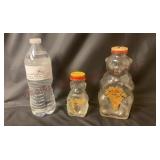 Vintage Snow Crest & Mr. Bear Bank Bottles