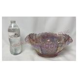 Fenton Daisy & Button Iridescent Carnival Bowl