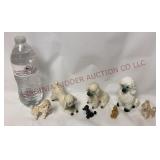 Vintage Poodle Dog Figurines - 7