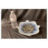 Circa 1905 Dugan Wheel & Block Opalescent Bowl