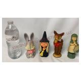 Vintage Gurley Cake Toppers - Approx 6" tall