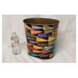 Vtg Harvell-Kilgore NCAA College Pennant Trash Can