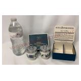 Royal Worcester Palmyra Egg Coddlers w Box