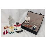 Fashion Earrings & Jewelry Case / Box
