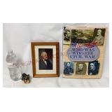 Civil War - Novelty, Robert E Lee Print & Book