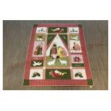 Christmas Manger / Nativity Blanket Throw 62"x50"