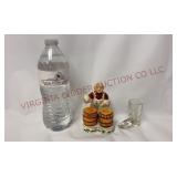 Vtg Bartender Salt & Pepper Set, Boot Shot Glass