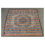 Vintage / Antique Medallion Jacquard Coverlet