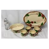 Franciscan Earthenware Apple Dinnerware - See Desc