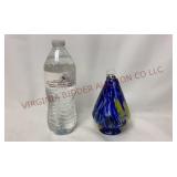 Art Glass Pendulum Hummingbird Feeder - Glows