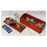 Metal Toolbox & Contents - Screening Tools & More