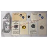 Battleship USS NC Commemorative Medals, USMC Token