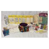 Vintage Transfer Patterns, Embroidery Floss & More