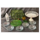 Vintage Glassware - See Desc, some damage