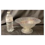 US Tiffin #314 Iridescent Stretch Glass Bowl