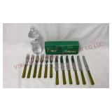 Vintage Bakelite Handled Flatware - Forks & Knives