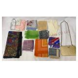 Vintage Ladies Scarves, Gloves & Clutch Purse