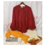 Knit / Crochet Shawls, Neck Wraps & Poncho