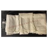 Vintage / Antique Tablecloths - 3 - Various Sizes