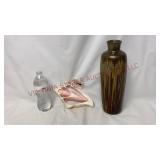 Caicos Islands Conch Shell Trivet & Pier 1 Vase