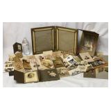 Vintage / Antique Photographs & Bifold Frame