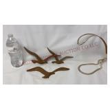Homco Seagull Wall Plaques & German Bottle Holder