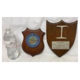 USS Sierra & Plankowner USS Saginaw Plaques