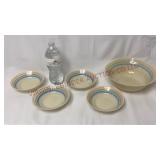 Macbeth Evans Pastel Monax Bowl Set - Glows!