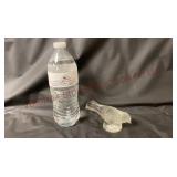 Rene Lalique Art Glass Sparrow Bird - Signed