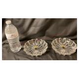 Toscany Crystal Cigar Ashtrays - Western Germany