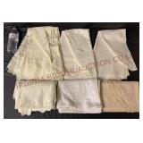 Vintage Lace Tablecloths - 6 - Various Sizes