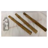 17" Hickory Hammer / Hatchet Handles - Lot of 3