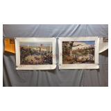 John Falter "East Meets West" & "The Bridge" Print