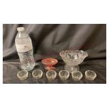 Vintage / Antique Nut Bowl & Open Salts