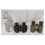 Unmarked & Fernglas 08 German Military Binoculars