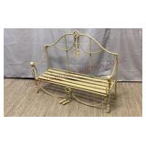 Rope & Tassel Metal Wall Shelf - 24" Wide