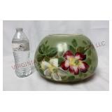 Victorian Hand Painted Lamp Globe / Base