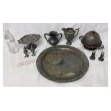 Vintage Metal Ware - Pewter & Silverplate
