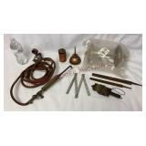 Garage - Torch, Oil Can, Folding Ruler & More!