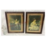 Antique Morris & Bendian Framed Lithographs