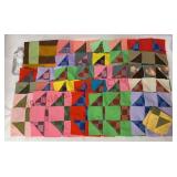 Vintage / Antique Quilt Blocks & Pillow Cover