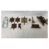 Antique Glass Door Handles& Hinges