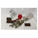Jar of Locks, Keys, Key Keeper & Change Keeper