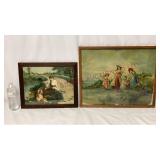 Victorian Framed Lithographs - See Desc