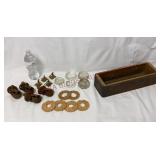 Locks, Casters, Caster Cups, Medallions & Drawer